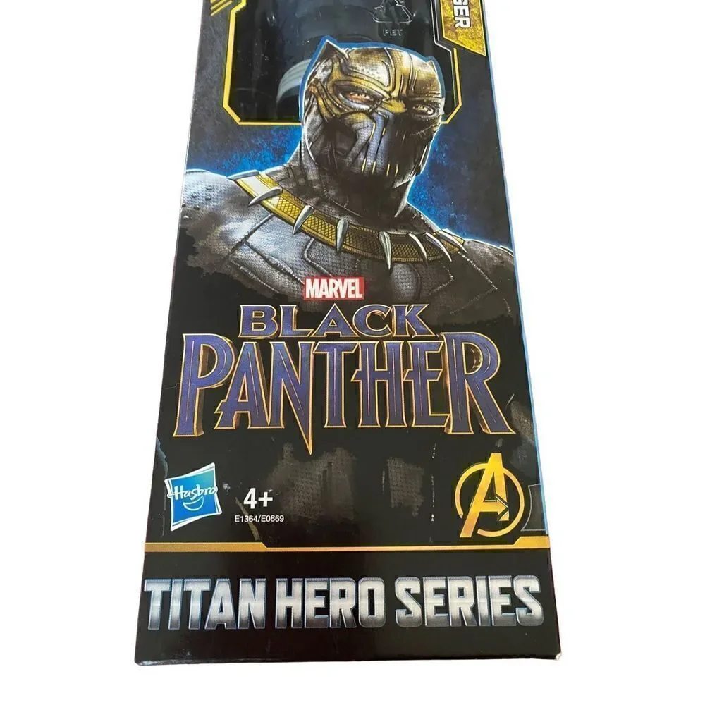 Hasbro marvel, black panther, titan, hero series, action figure